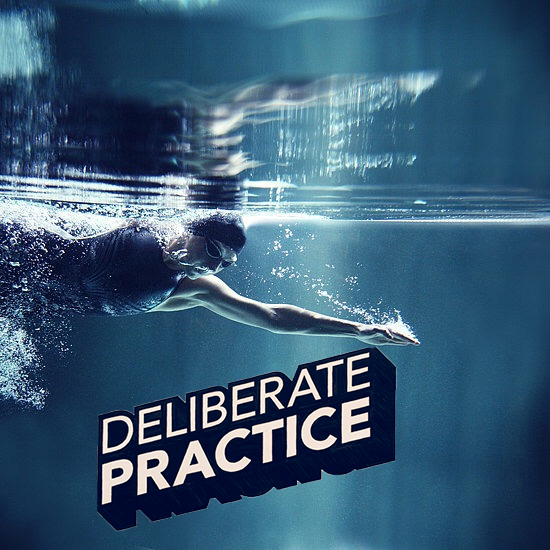 La práctica deliberada de la natación